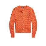 Strickjacke von Polo Ralph Lauren, in der Farbe Orange, aus Baumwolle, Vorschaubild