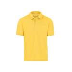 Poloshirt von Trigema, in der Farbe Gelb, aus Polyester, andere Perspektive, Vorschaubild