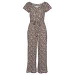 Jumpsuit von Lascana, in der Farbe Braun, aus Polyester, andere Perspektive, Vorschaubild