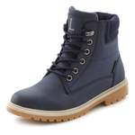 Winterboot von Lascana, in der Farbe Blau, aus Polyester, andere Perspektive, Vorschaubild