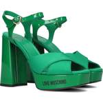 Sandale von Love Moschino, in der Farbe Grün, andere Perspektive, Vorschaubild
