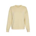 Sweatshirt von moss copenhagen, in der Farbe Gelb, aus Polyester, andere Perspektive, Vorschaubild