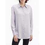 Klassische Bluse von Calvin Klein Womenswear, in der Farbe Grau, aus Polyester, andere Perspektive, Vorschaubild