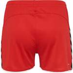 Sportshorts von Hummel, in der Farbe Rot, aus Polyester, andere Perspektive, Vorschaubild