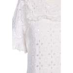 Klassische Bluse von Manguun, in der Farbe Weiss, aus Baumwolle, andere Perspektive, Vorschaubild