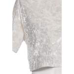 Klassische Bluse von Pins & Needles by Urban Outfitters, in der Farbe Weiss, aus Elasthan, andere Perspektive, Vorschaubild