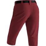 Caprihose von maier sports, in der Farbe Rot, aus Elasthan, andere Perspektive, Vorschaubild