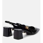 Klassische Pump von Versace, in der Farbe Schwarz, andere Perspektive, Vorschaubild