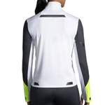 Laufshirt von Brooks, in der Farbe Weiss, aus Polyester, andere Perspektive, Vorschaubild