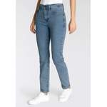 High Waist Jeans von Levi's®, in der Farbe Blau, aus Baumwolle, andere Perspektive, Vorschaubild