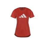 Funktionsshirt von adidas performance, in der Farbe Rot, aus Polyester, andere Perspektive, Vorschaubild