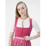 Dirndl von Wenger, in der Farbe Rosa, aus Leinen, andere Perspektive, Vorschaubild