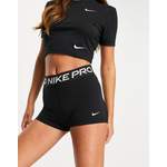 Sportshorts von Nike Training, in der Farbe Schwarz, aus Polyester, Vorschaubild