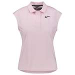 Poloshirt von Nike, in der Farbe Rosa, aus Polyester, andere Perspektive, Vorschaubild