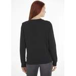 Sweatshirt von TOMMY JEANS Curve, in der Farbe Schwarz, andere Perspektive, Vorschaubild