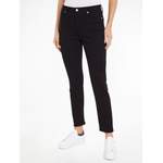 Push-Up Jeans von Tommy Hilfiger, in der Farbe Schwarz, andere Perspektive, Vorschaubild