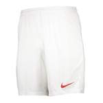 Sportshorts von Nike, in der Farbe Weiss, aus Polyester, andere Perspektive, Vorschaubild