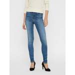 High Waist Jeans von Vero Moda, in der Farbe Blau, aus Denim, andere Perspektive, Vorschaubild