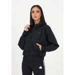 Sonstige Sportjacke von Adidas, in der Farbe Schwarz, aus Polyester, andere Perspektive, Vorschaubild