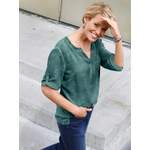 Bluse von Classic Basics, in der Farbe Grün, aus Viskose, andere Perspektive, Vorschaubild