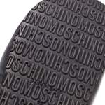 Sandale von Moschino, in der Farbe Schwarz, aus Leder, andere Perspektive, Vorschaubild