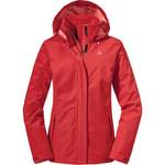 Outdoorjacke von Schöffel, in der Farbe Rot, aus Polyester, Vorschaubild