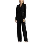 Jumpsuit von Lauren Ralph Lauren, in der Farbe Schwarz, aus Polyester, andere Perspektive, Vorschaubild