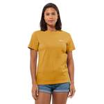 T-Shirt von Jack Wolfskin, in der Farbe Gelb, aus Baumwolle, andere Perspektive, Vorschaubild