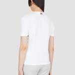 T-Shirt von Thom Browne, in der Farbe Weiss, aus Baumwolle, andere Perspektive, Vorschaubild