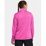 Funktionsshirt von Under Armour, in der Farbe Rosa, aus Polyester, andere Perspektive, Vorschaubild