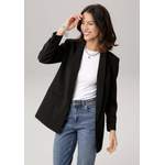 Longblazer von laura scott, in der Farbe Schwarz, aus Webstoff, andere Perspektive, Vorschaubild