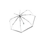 Regenschirm von knirps, in der Farbe Weiss, aus Polyester, andere Perspektive, Vorschaubild
