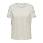 T-Shirt von ONLY CARMAKOMA, in der Farbe Beige, andere Perspektive, Vorschaubild