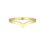 Fingerring von Elli Premium, in der Farbe Gold, andere Perspektive, Vorschaubild