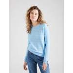 Klassische Bluse von Only, in der Farbe Blau, aus Polyester, andere Perspektive, Vorschaubild