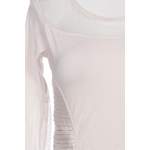 Langarmshirt von adidas by stella mccartney, in der Farbe Weiss, aus Elasthan, andere Perspektive, Vorschaubild