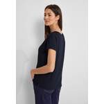 Top von Street One, in der Farbe Blau, aus Jersey, andere Perspektive, Vorschaubild