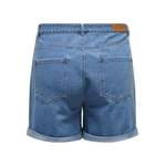 Shorts von Only Carmakoma, in der Farbe Blau, aus Webstoff, andere Perspektive, Vorschaubild