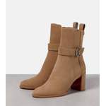 Chelsea-Boot von Christian Louboutin, in der Farbe Beige, aus Leder, andere Perspektive, Vorschaubild