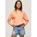 Hoodie von Pepe Jeans, in der Farbe Orange, aus Baumwolle, andere Perspektive, Vorschaubild