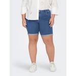 Bermudas von ONLY CARMAKOMA, in der Farbe Blau, aus Polyester, andere Perspektive, Vorschaubild