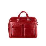 Sonstige Handtasche von Piquadro, in der Farbe Rot, aus Leder, andere Perspektive, Vorschaubild