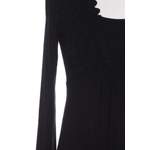 Kleid von comma, in der Farbe Schwarz, aus Baumwolle, andere Perspektive, Vorschaubild