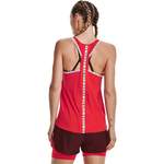 Tanktop von Under Armour, in der Farbe Rot, aus Polyester, andere Perspektive, Vorschaubild