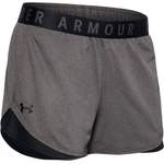 Sportshorts von Under Armour, in der Farbe Grau, aus Polyester, andere Perspektive, Vorschaubild