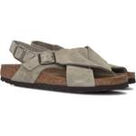 Sandale von Birkenstock, in der Farbe Beige, aus Metall, andere Perspektive, Vorschaubild