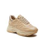 Sneaker von Bronx, in der Farbe Beige, aus Leder, andere Perspektive, Vorschaubild