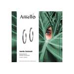 Ohrhänger von Amello, in der Farbe Grau, aus Edelstahl, andere Perspektive, Vorschaubild