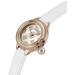 Damen-Armbanduhr von Guess, in der Farbe Weiss, aus Echtleder, andere Perspektive, Vorschaubild