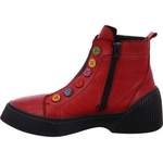 Sonstige Stiefelette von Gemini, in der Farbe Rot, aus Filz, andere Perspektive, Vorschaubild